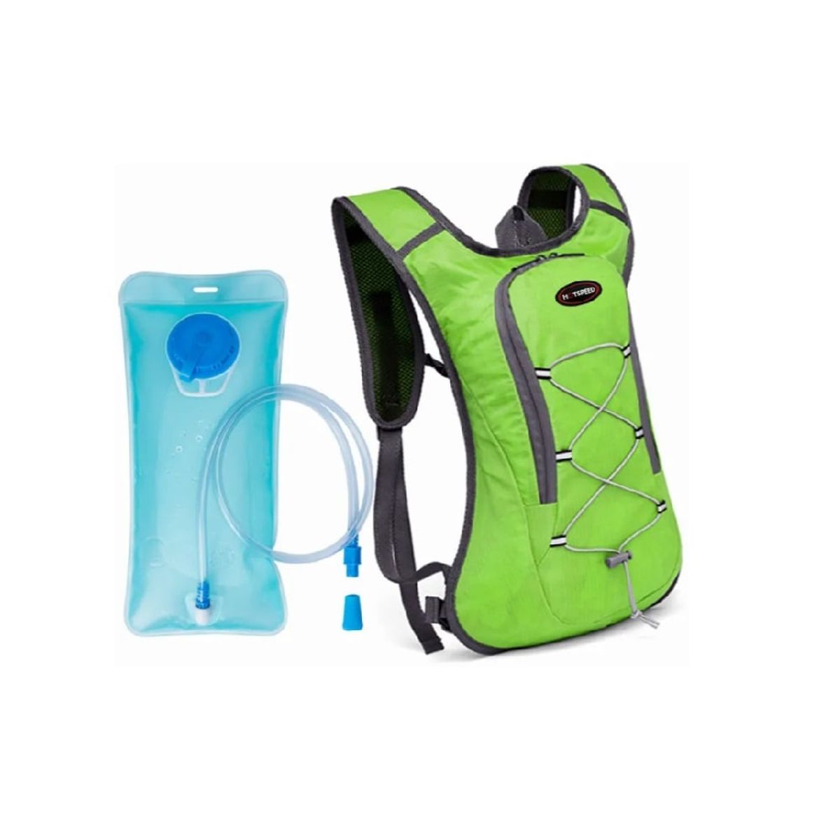 GENERICO - Mochila Camell Ciclismo Running + Bolsa Hidratación 2 Lts Colores