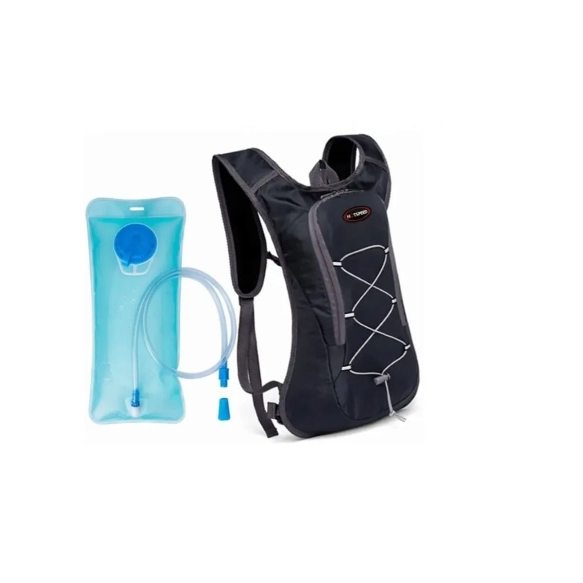 GENERICO - Mochila Camell Ciclismo Running + Bolsa Hidratación 2 Lts Colores