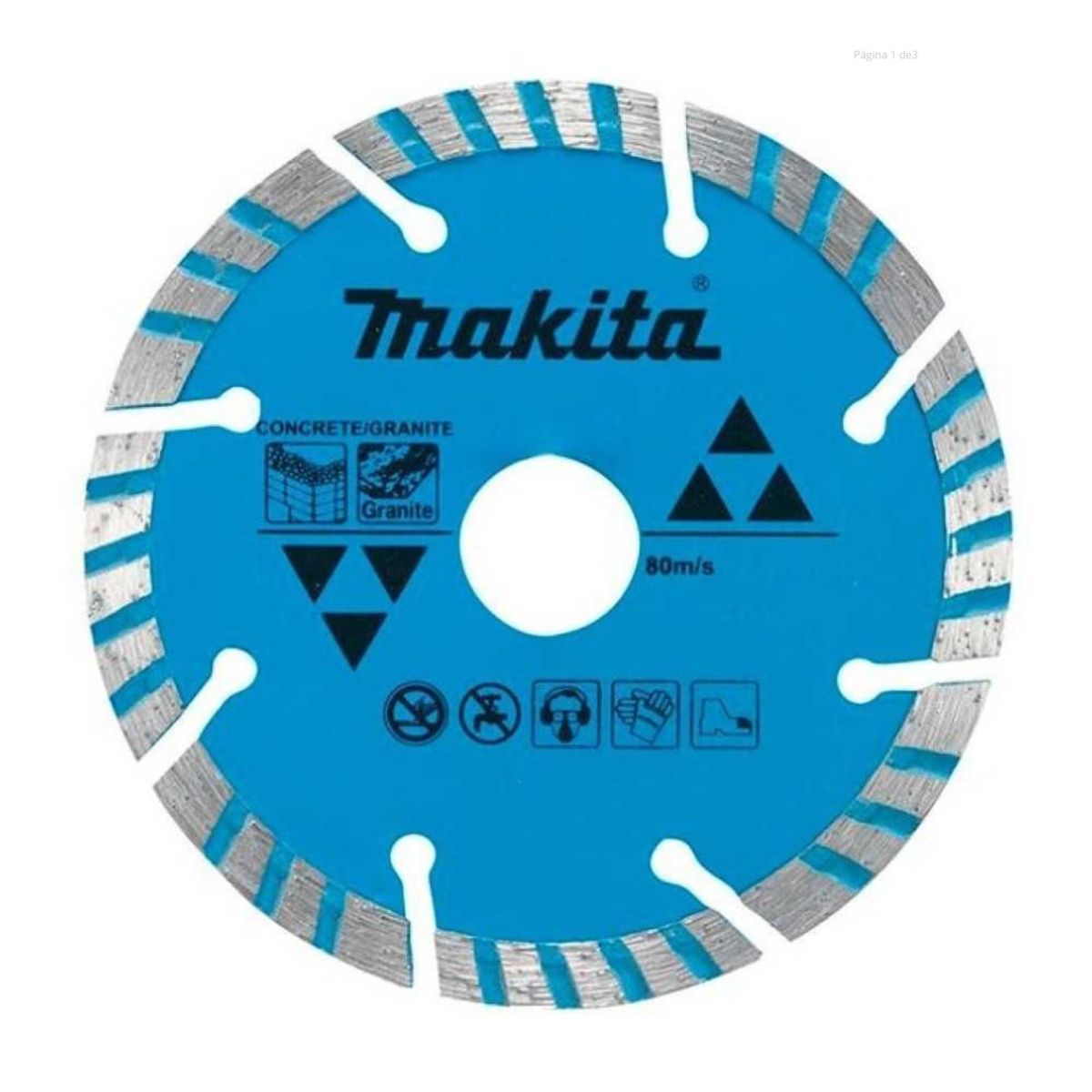 MAKITA - Disco Diamantado Turbo Segmentado 115 Mm D-41420