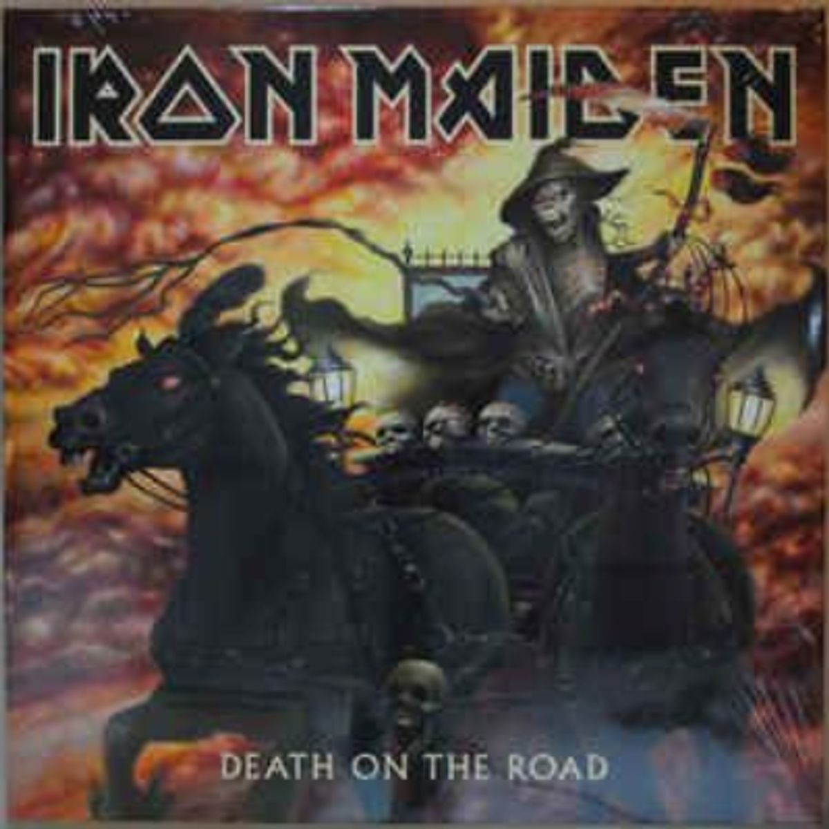GRUPO LASER DISC - VINILO IRON MAIDEN DEATH ON THE ROAD 2LP