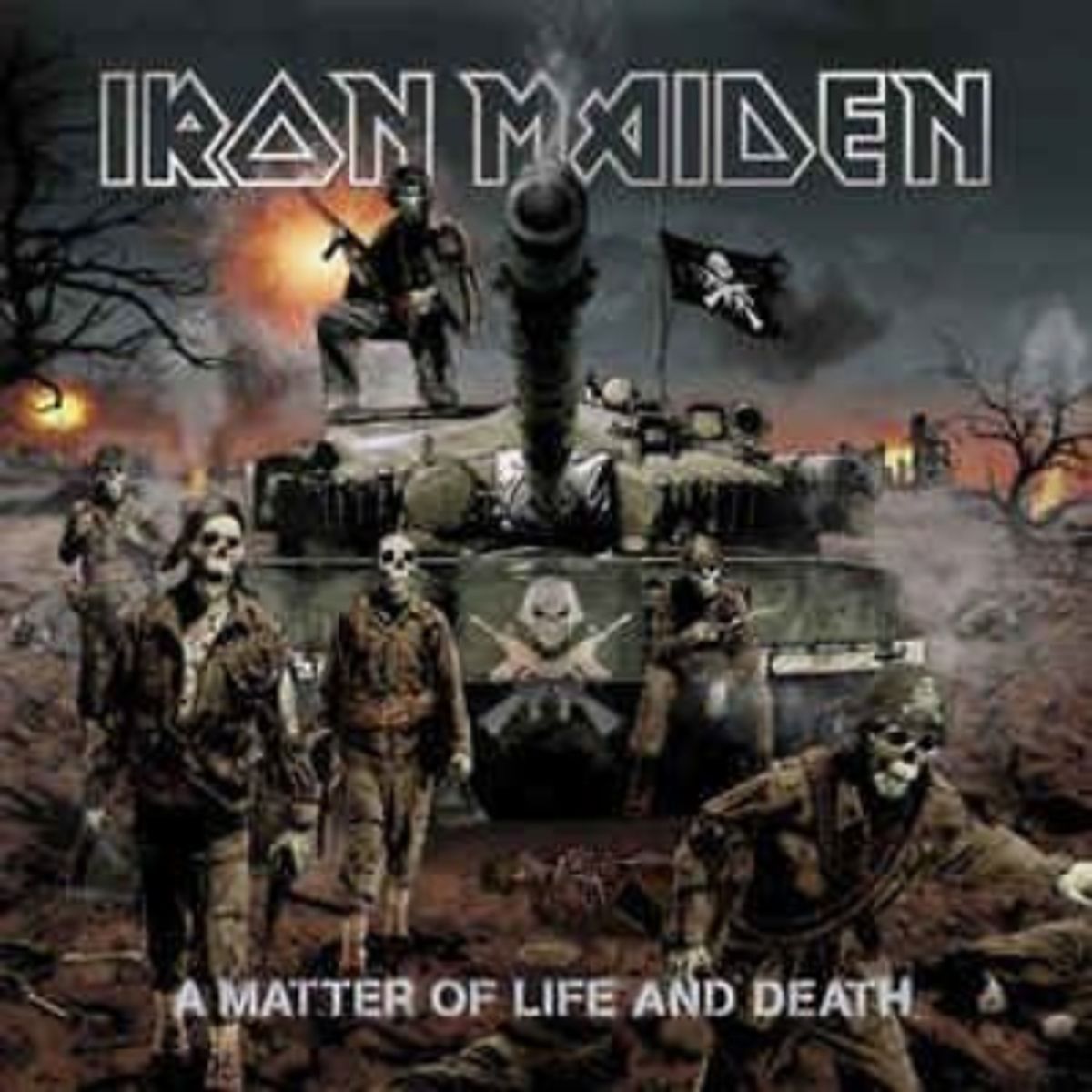GRUPO LASER DISC - VINILO IRON MAIDEN A MATTER OF LIFE AND DEATH 2LP