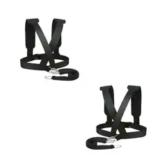 GENERICO - 2 Arne De Entrenamiento Para Arrastrar Peso Fitness