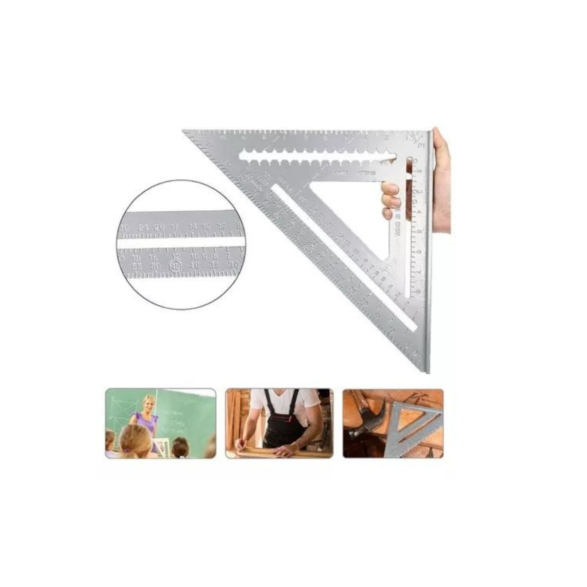 GENERICO - Escuadra Rapida 12 Pulgadas