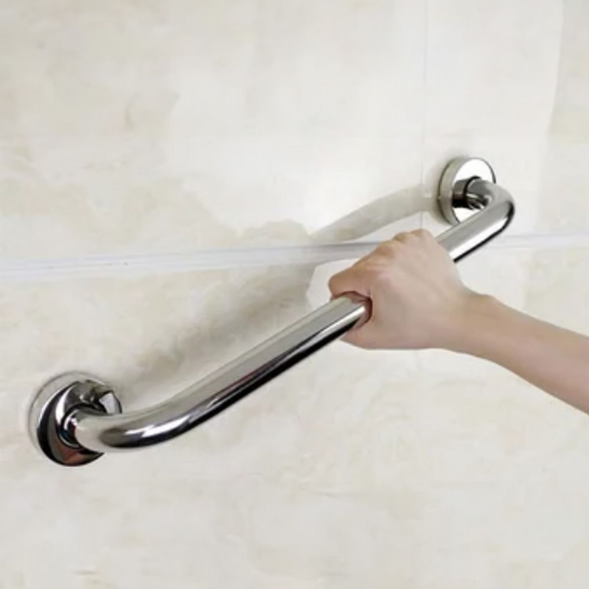 DULOX - Barra de seguridad para baño de 300mm en Acero Inoxidable