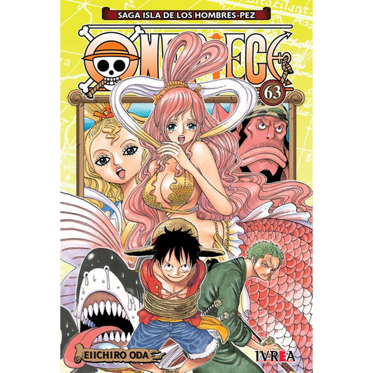 IVREA - Manga One Piece 63 Ivrea Argentina