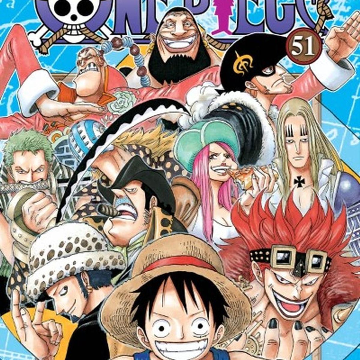 IVREA - Manga One Piece 51 Ivrea Argentina
