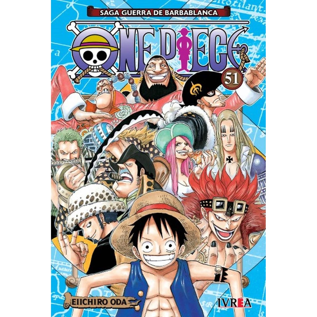 IVREA - Manga One Piece 51 Ivrea Argentina