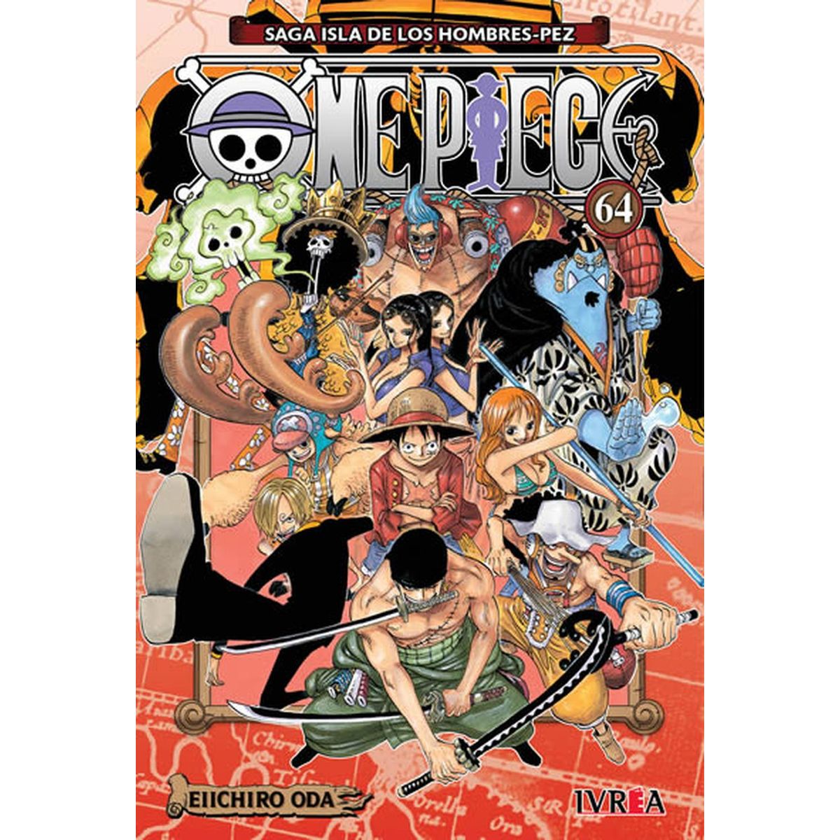IVREA - Manga One Piece 64 Ivrea Argentina