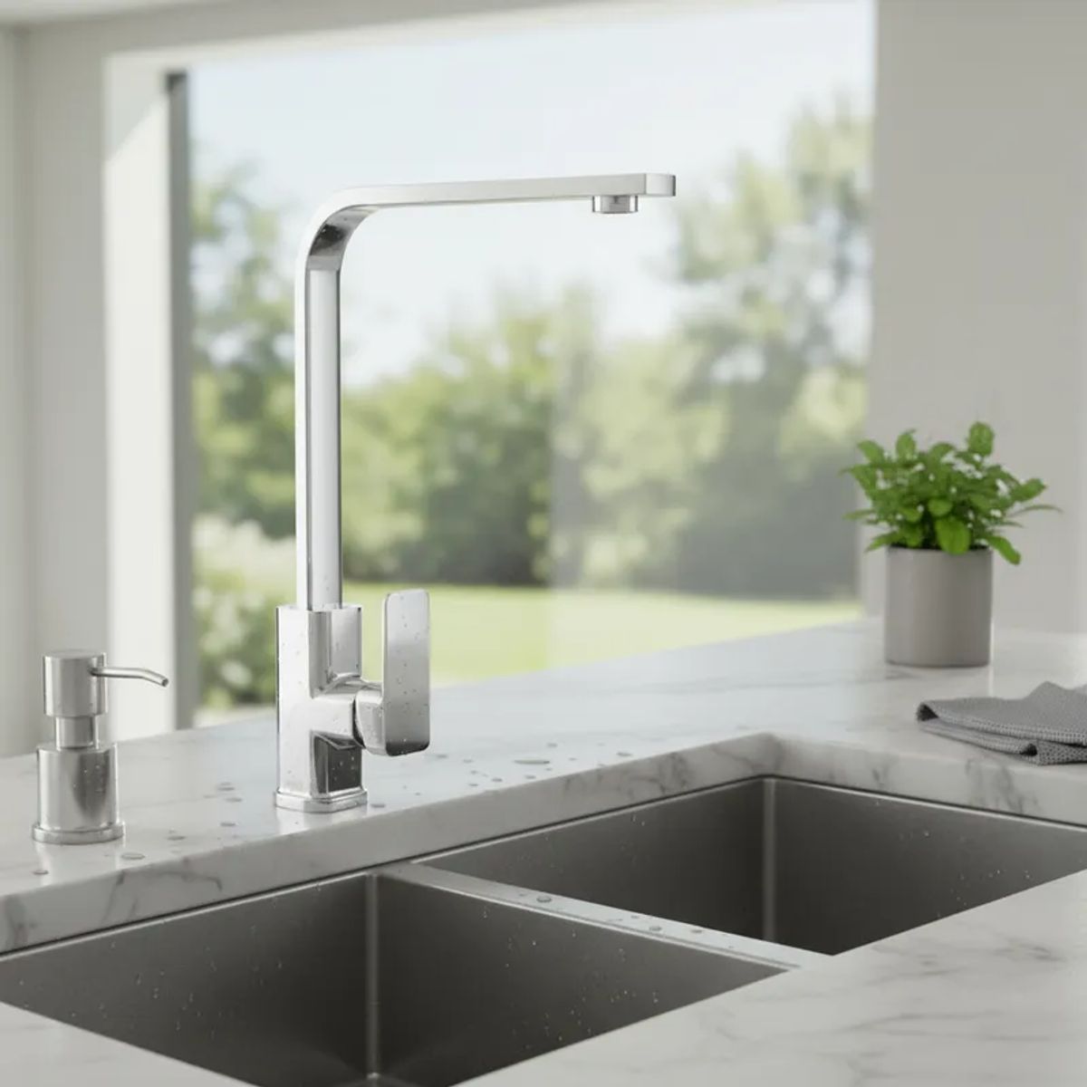 PMB - Monomando Grifo Llave Lavaplatos Fregadero Alaska PMB