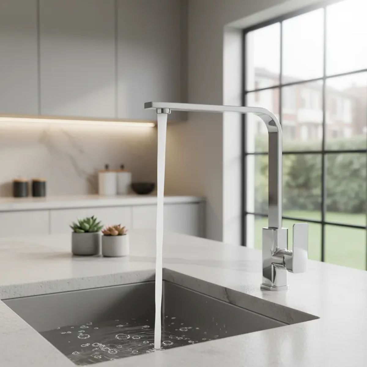 PMB - Monomando Grifo Llave Lavaplatos Fregadero Alaska PMB