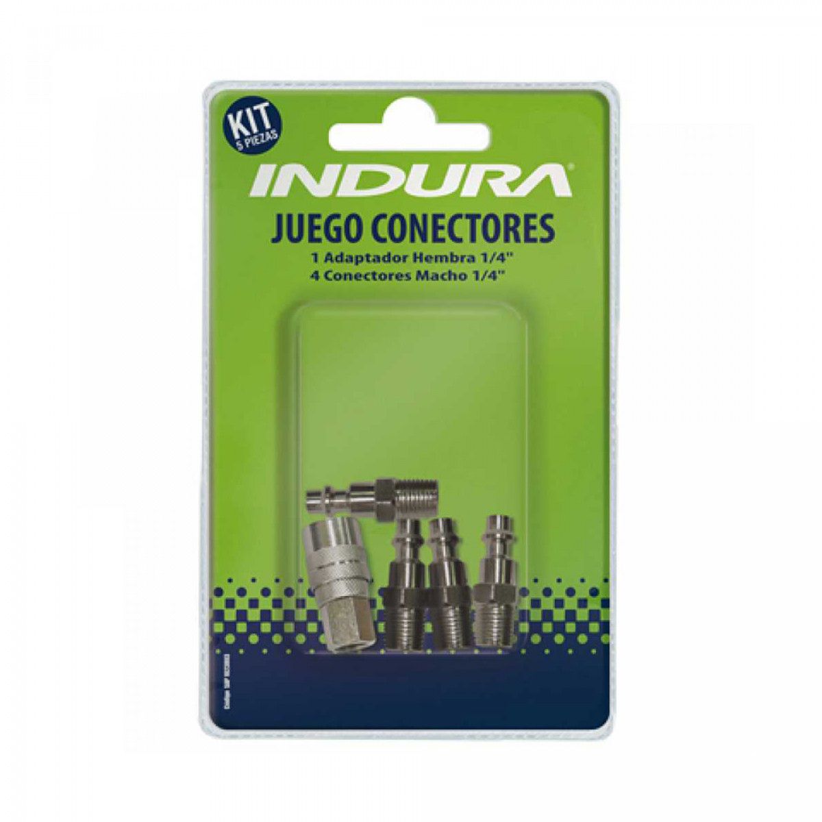 INDURA - Juego de conectores para compresores Indura Mimbral