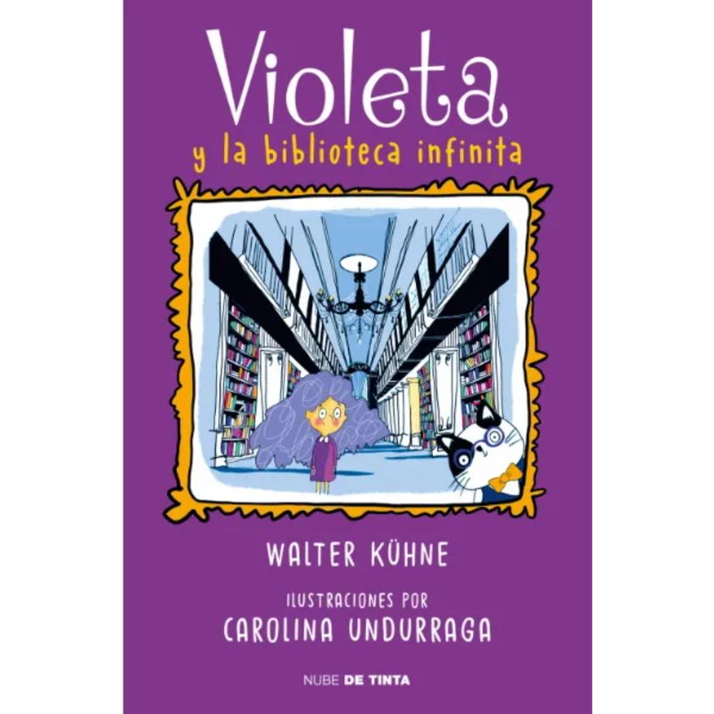 NUBE DE TINTA - Violeta Y La Biblioteca Infinita