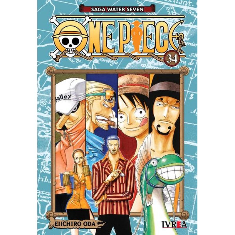 IVREA - Manga One Piece 34 Ivrea Argentina