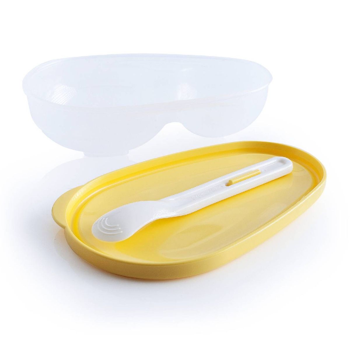 PIGEON - Set de Plato y Cuchara PIGEON 6 meses+