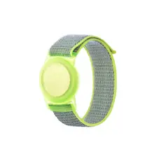 GENERICO - Correa De Silicona Suave Para Apple Airtags Para Niños-VERDE