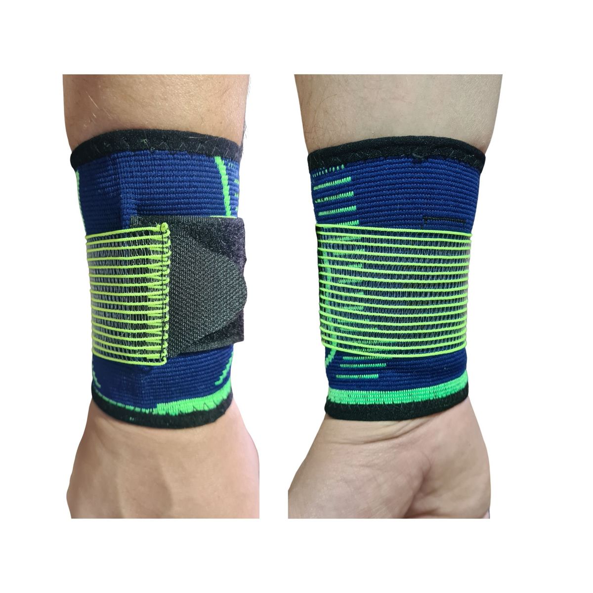 GENERICO - 2 Muñequeras Ortopédica Compresora Lesión Elástica