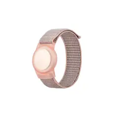 GENERICO - Correa De Silicona Suave Para Apple Airtags Para Niños-ROSA