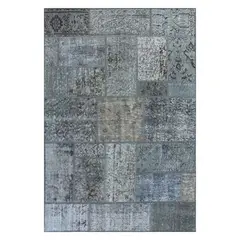CONSORCIO PERSA - Alfombra Persa de Lana, Patchwork Estambul 1.50 x 1.00 mts.