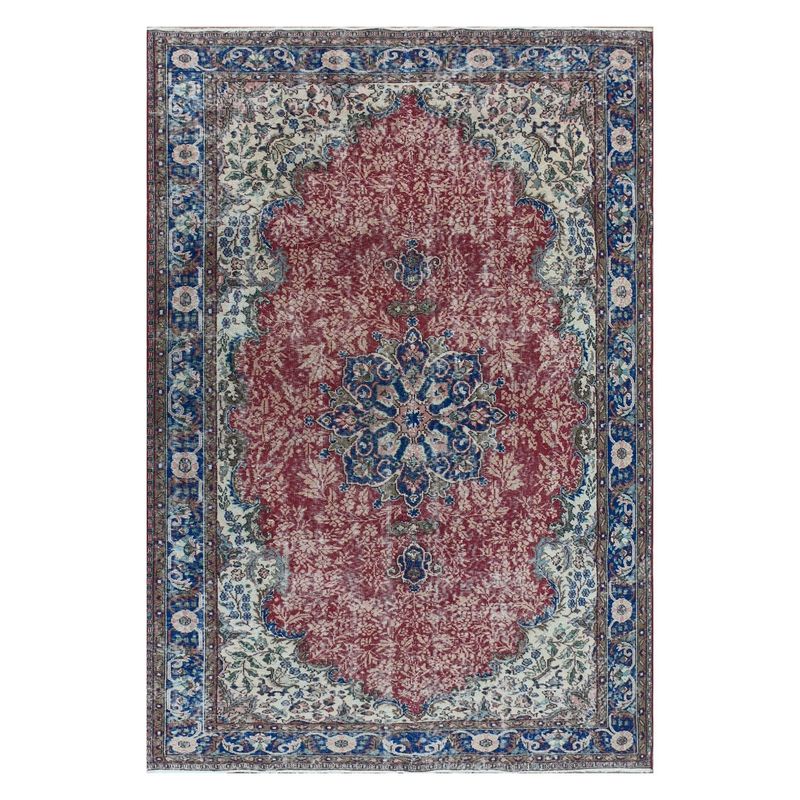 CONSORCIO PERSA - Alfombra Persa Vintage de Lana 2.90 x 2.00 mts.