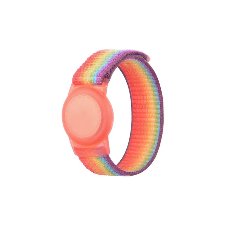 GENERICO - Correa De Silicona Suave Para Apple Airtags Para Niños-MULTI