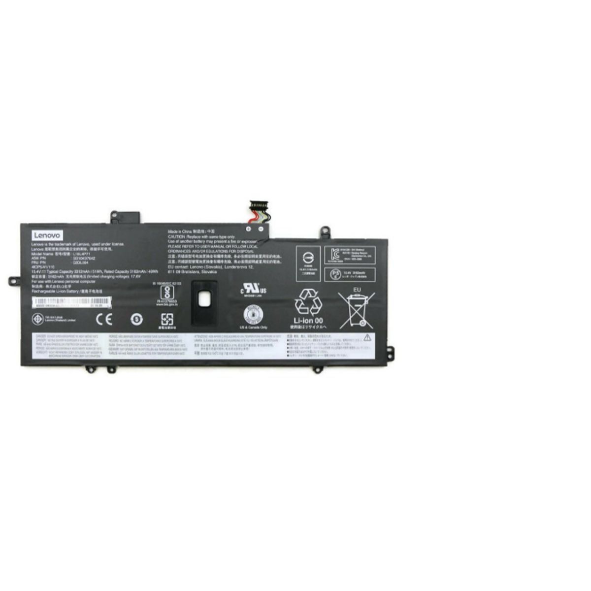 LENOVO - Bateria Lenovo Original Para Thinkpad X1 Carbon 5b10w13930