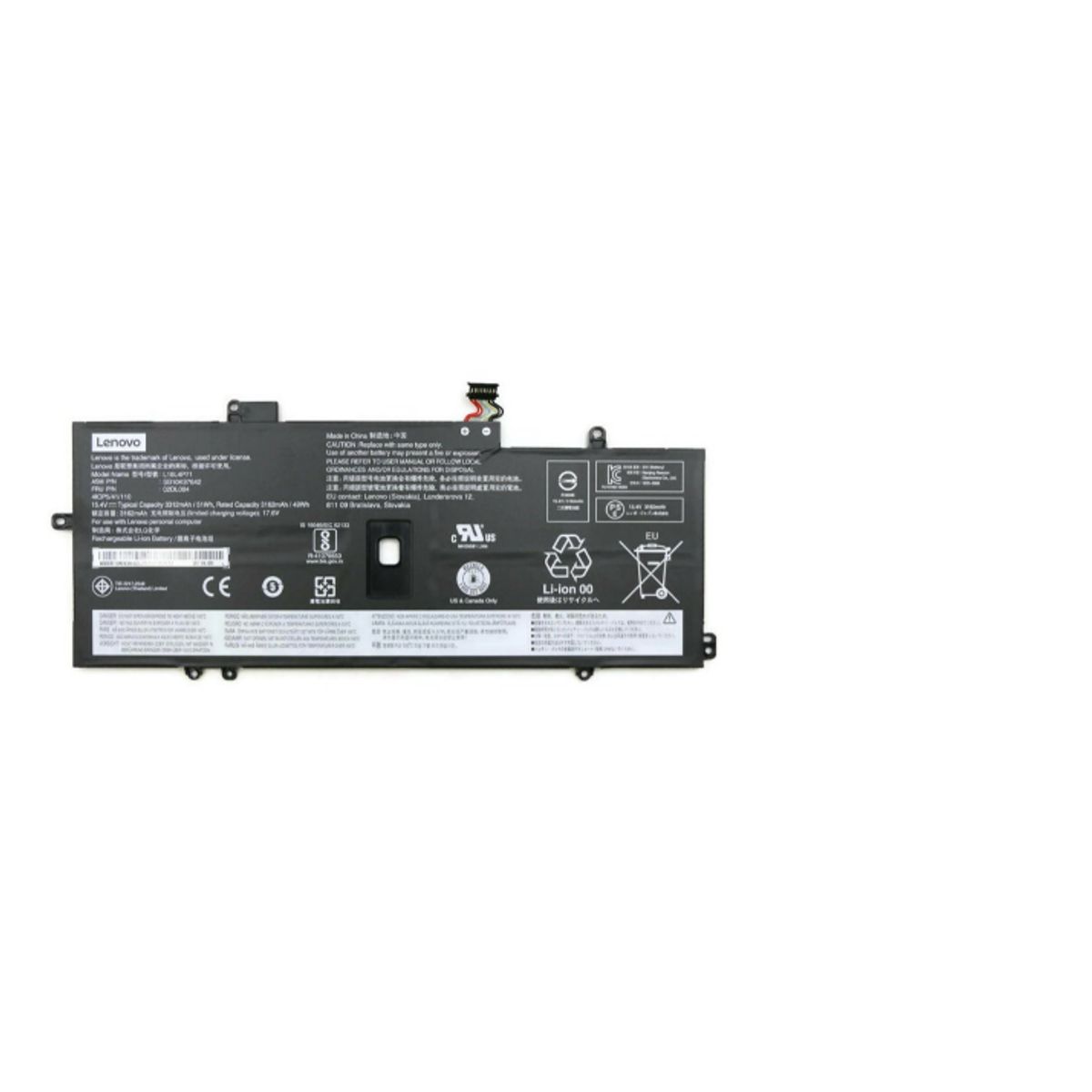 LENOVO - Bateria Lenovo Original Para Thinkpad X1 Carbon 5b10w13930