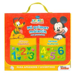 LEXUS - Libro Mickey Mi Primer Maletin - Nuevo Original -