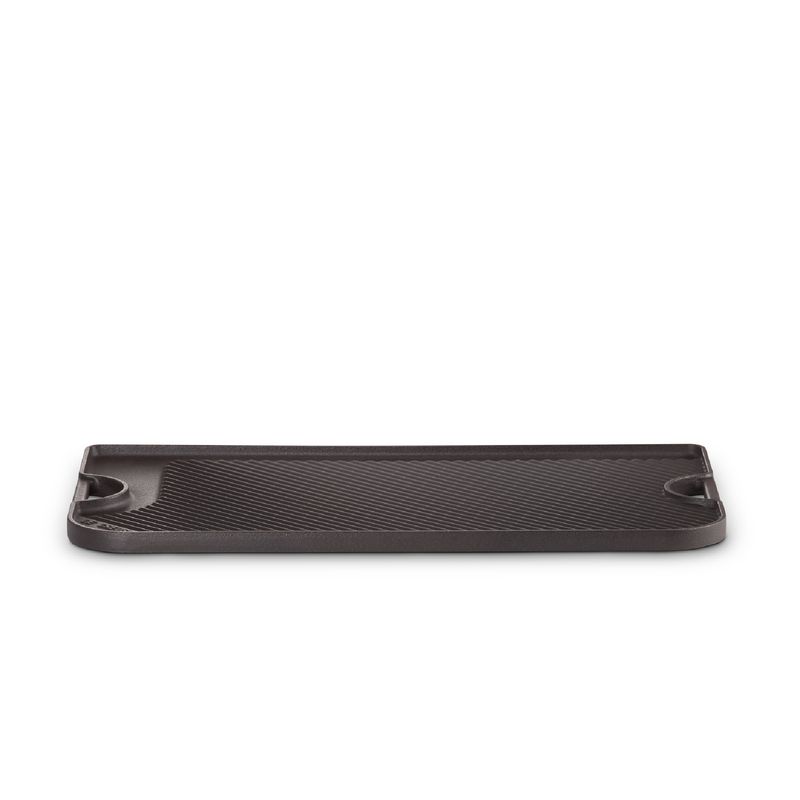LE CREUSET - Parrilla Reversible Rectangular 45X25Cm Negro Mate
