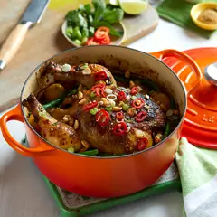 LE CREUSET - Cocotte Redonda 26cm Volcánico