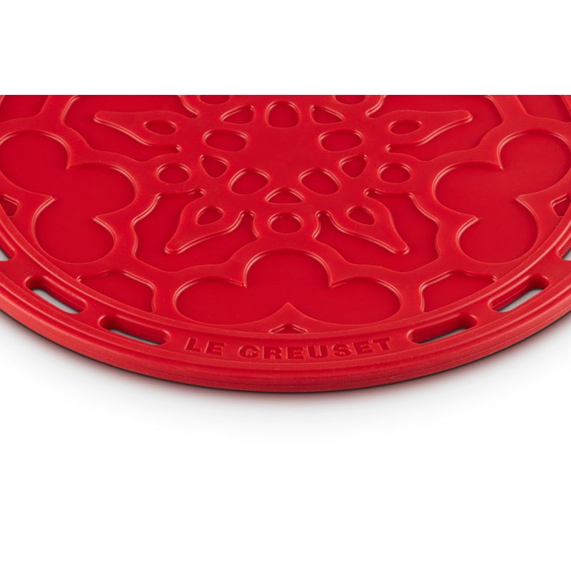 LE CREUSET - Salvamanteles Redondo 20cm Cereza