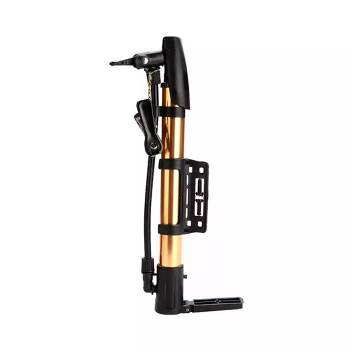 GENERICO - Mini Bombin Aluminio y PVC Para Bicicleta Y Pelotas GENERICO