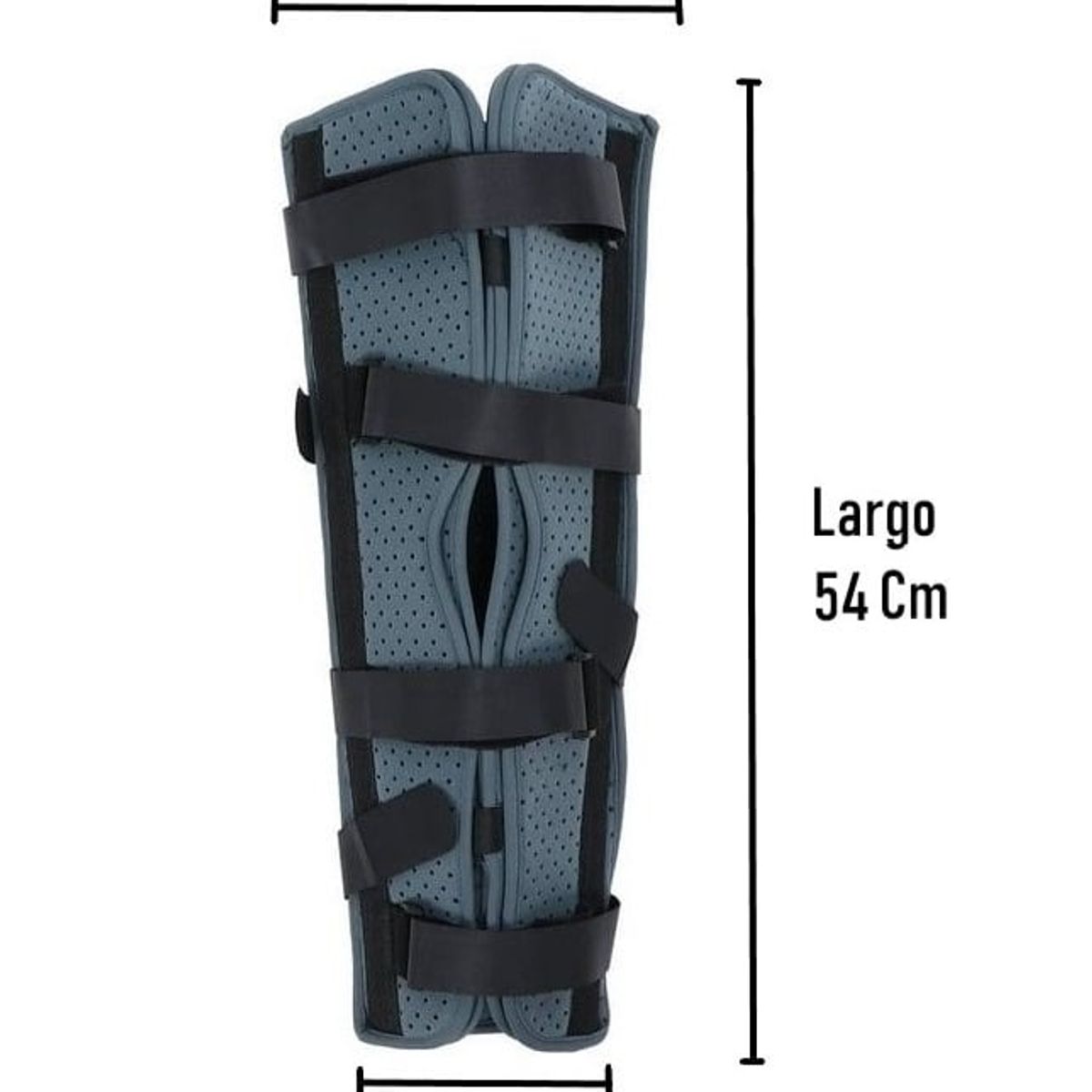 ONEDER - Inmovilizador De Rodilla Con Velcro Ajustable Largo Tripanel Talla M