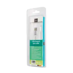 MLAB - Cable Certificado Lightning a USB Silver