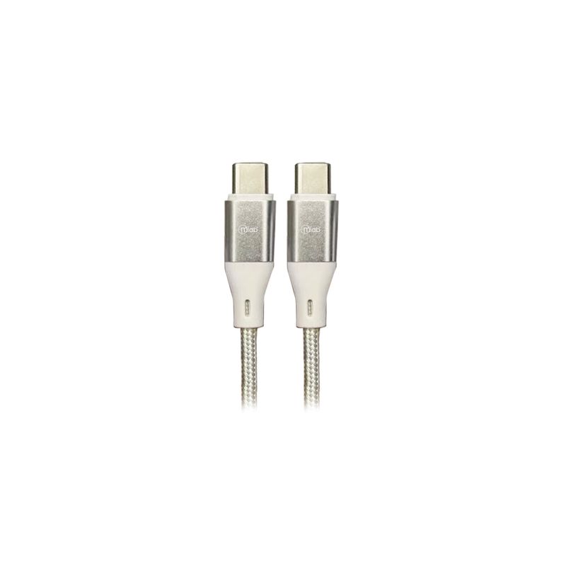 MLAB - Cable de Tipo C a Tipo C 1M Plateado MLAB