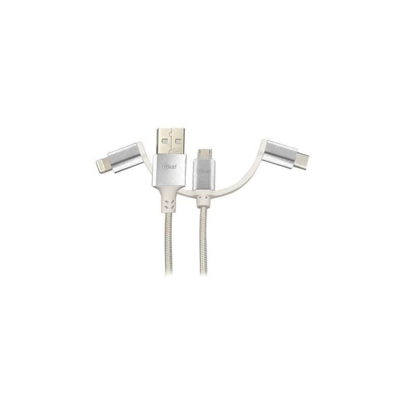 MLAB - Cable 3 en 1 Multi Conector USB MLAB