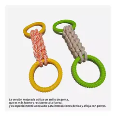 GENERICO - Juguete Para Perro Limpieza Dientes Masticable 40cm Verde
