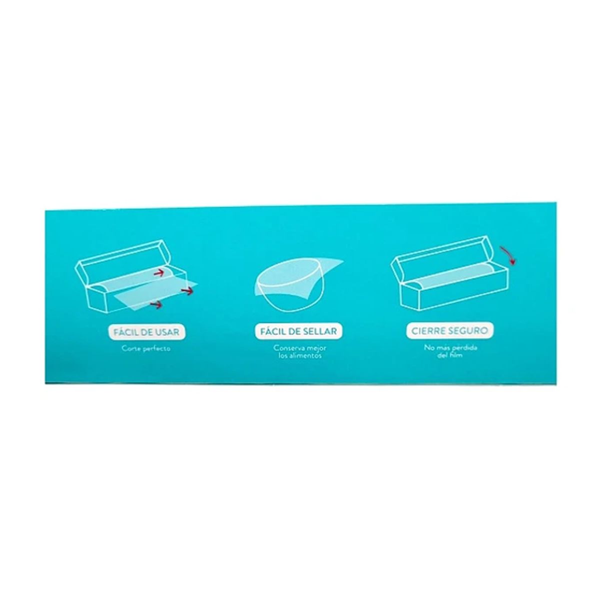 KEEP - Papel Keep Film Aluminio 15 Metros Multifuncional Hogar