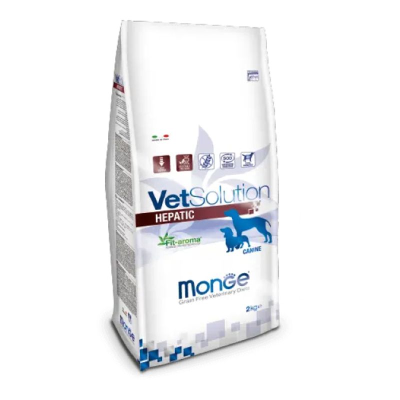 MONGE - Monge Premium Alimento Perro VetSolution Hepatic Dog 2Kg