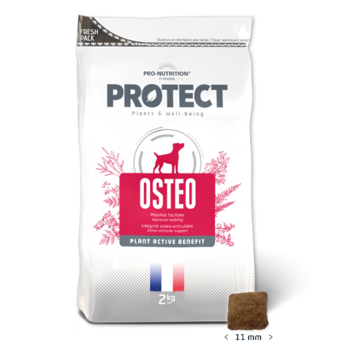 PRO NUTRITION FLATAZOR - Alimento Protect Osteo Para Perro 12Kg