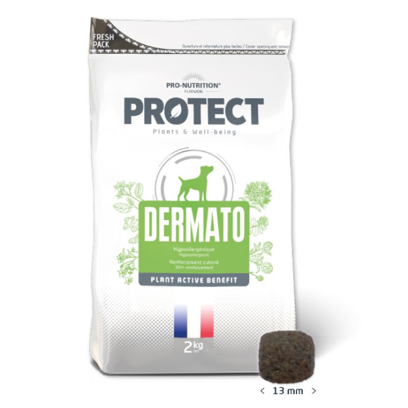 PRO NUTRITION FLATAZOR - Protect Alimento Dermato Canino 12Kg
