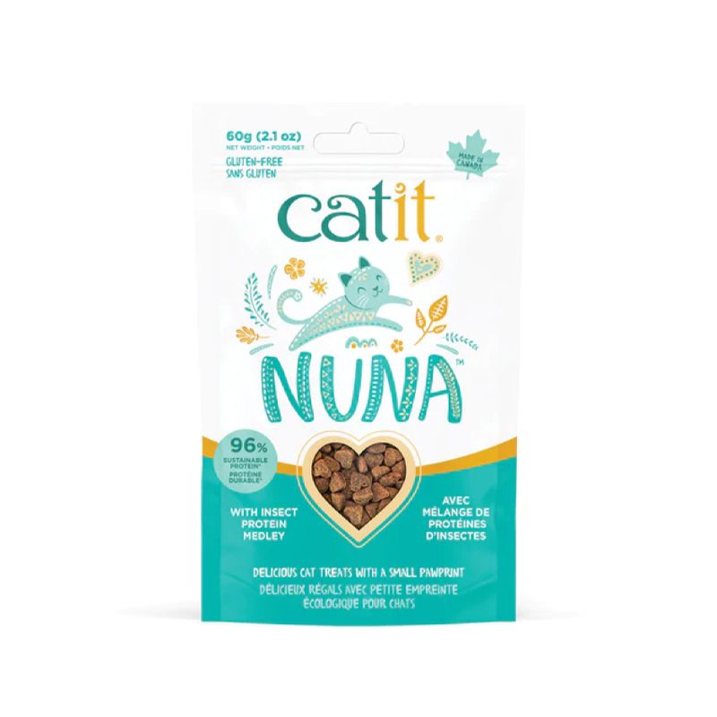 CATIT - Catit Nuna Snack Proteina de Insecto Para Gato 60gr