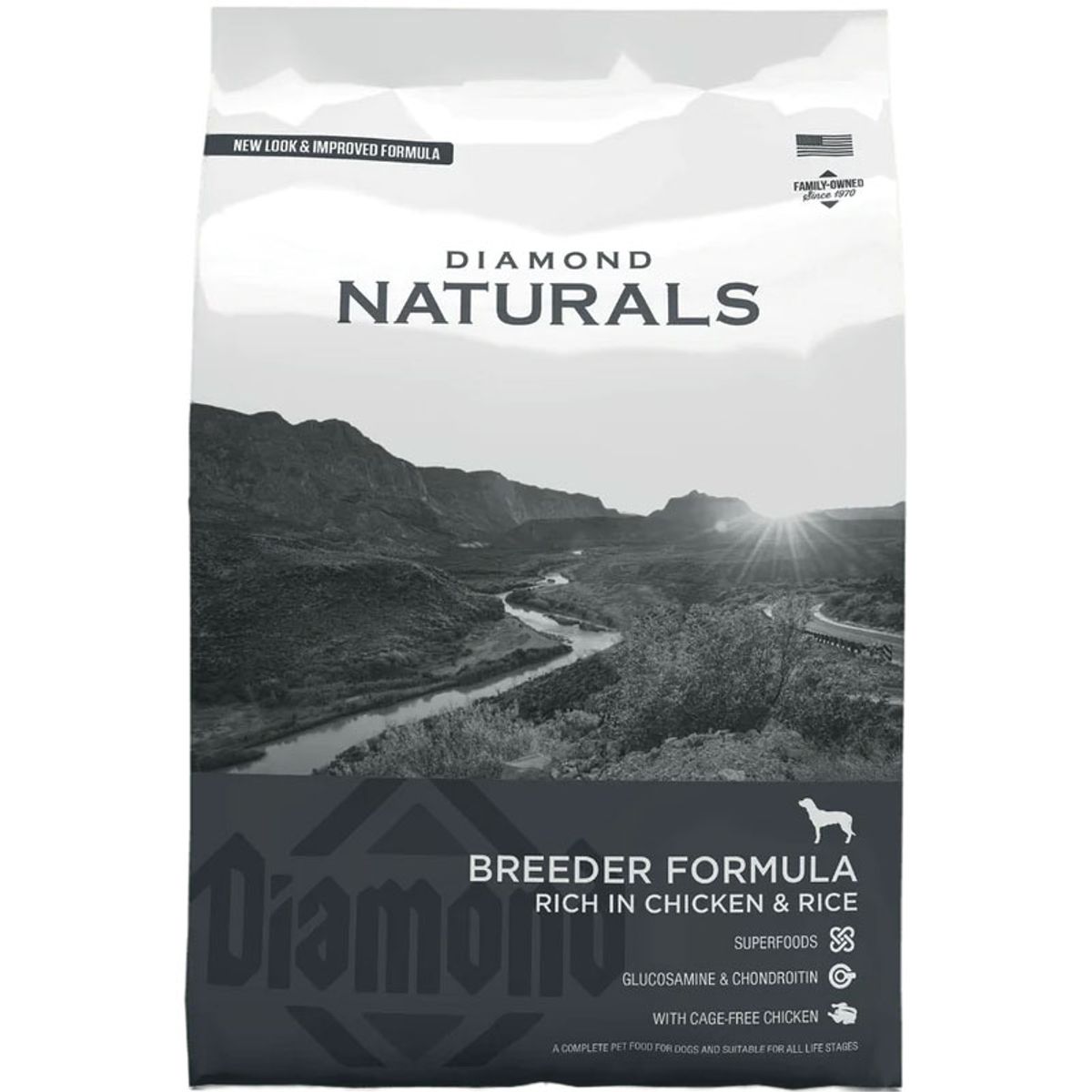 DIAMOND - Alimento Diamond Naturals Dog Breeder 20Kg