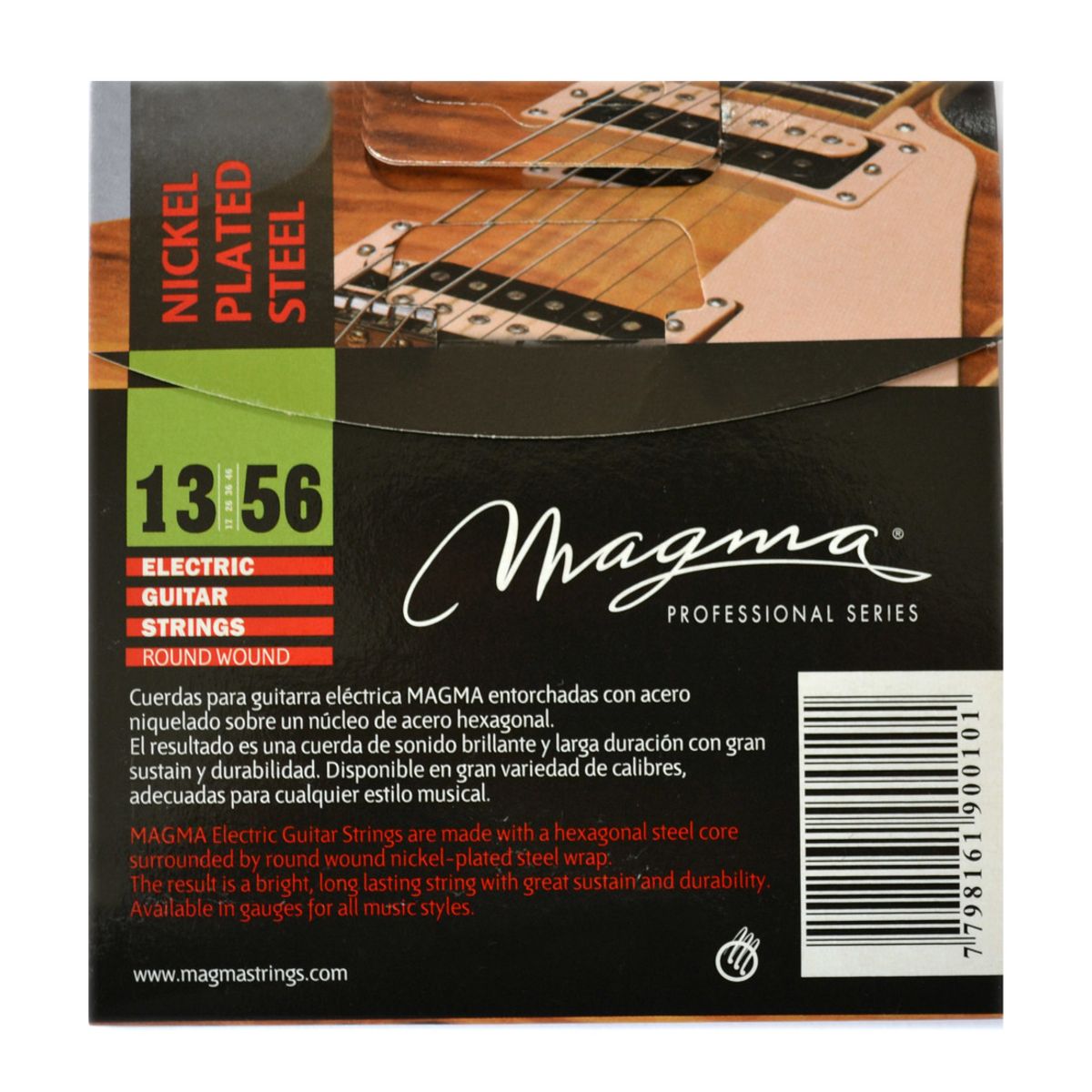 MAGMA - Set Cuerdas Guitarra Eléctrica  GE180N Magma