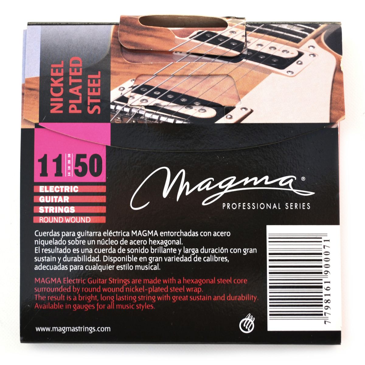 MAGMA - Set Cuerdas Guitarra Eléctrica  GE160N Magma