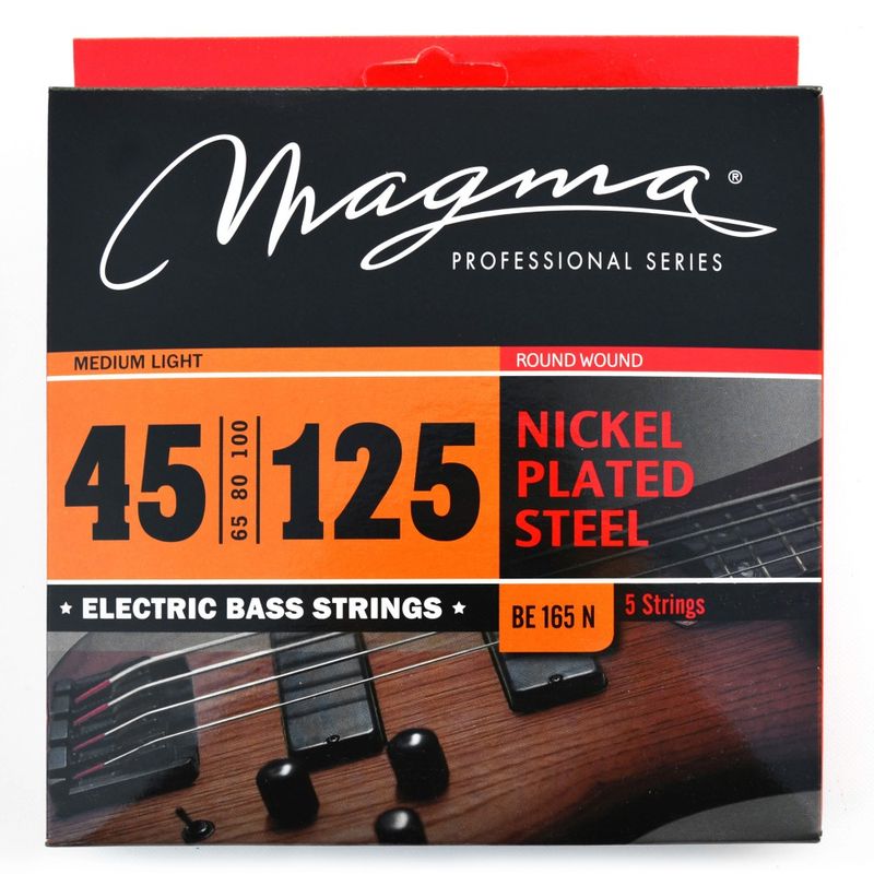MAGMA - Set de Cuerdas Bajo Eléctrico BE165N Magma