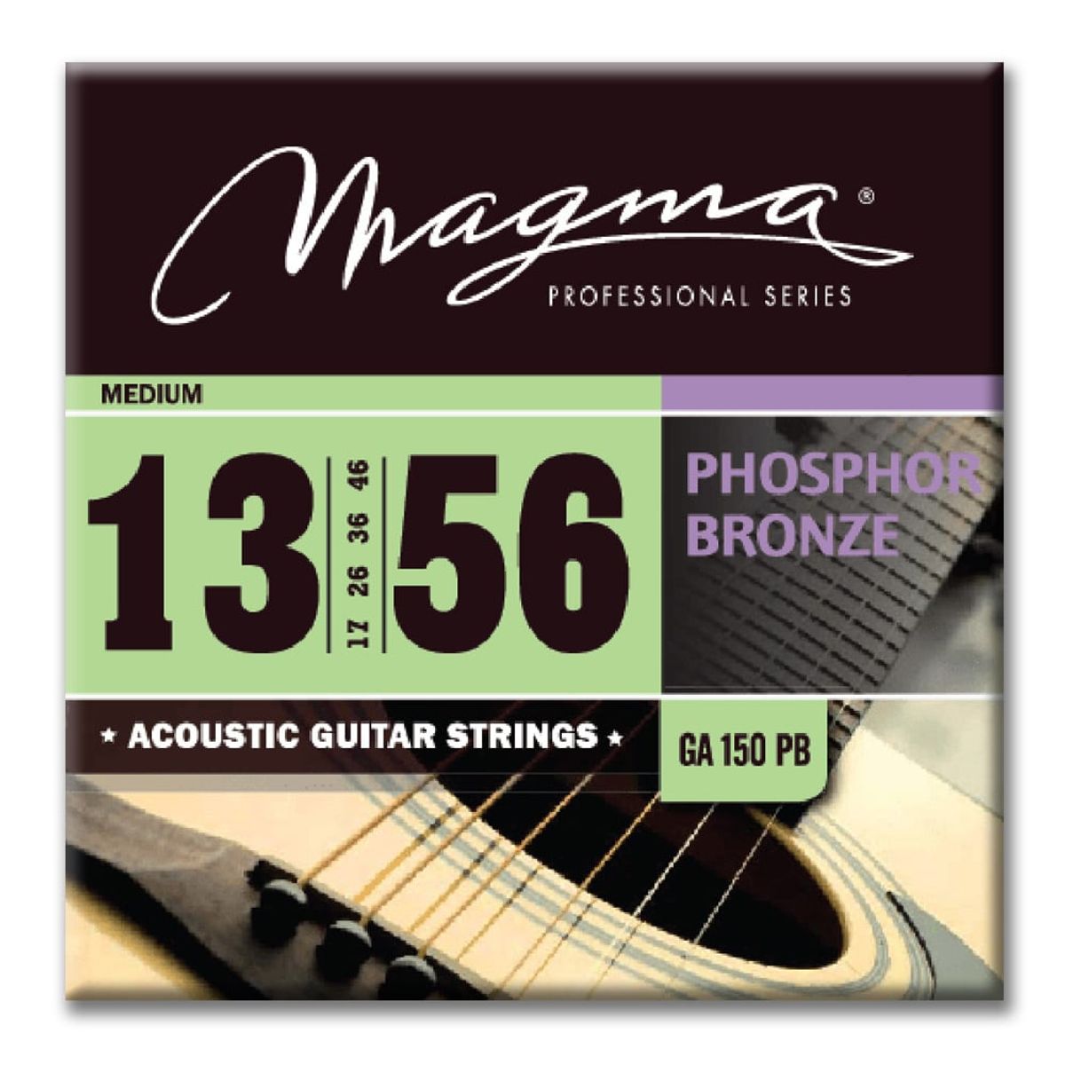 MAGMA - Set Cuerdas Guitarra Acustica GA150PB Magma