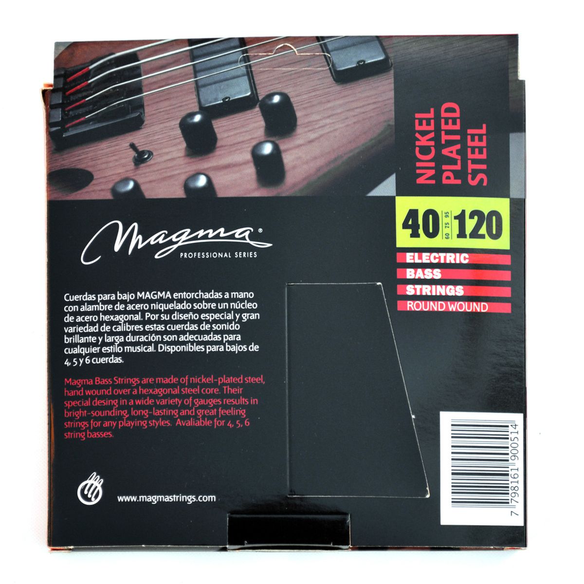 MAGMA - Set de Cuerdas Bajo Eléctrico  BE145N Magma