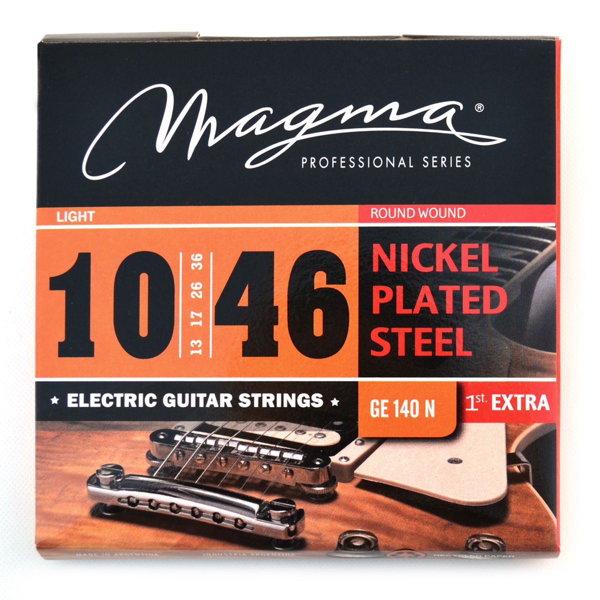 MAGMA - Set Cuerdas Guitarra Eléctrica  GE140N Magma
