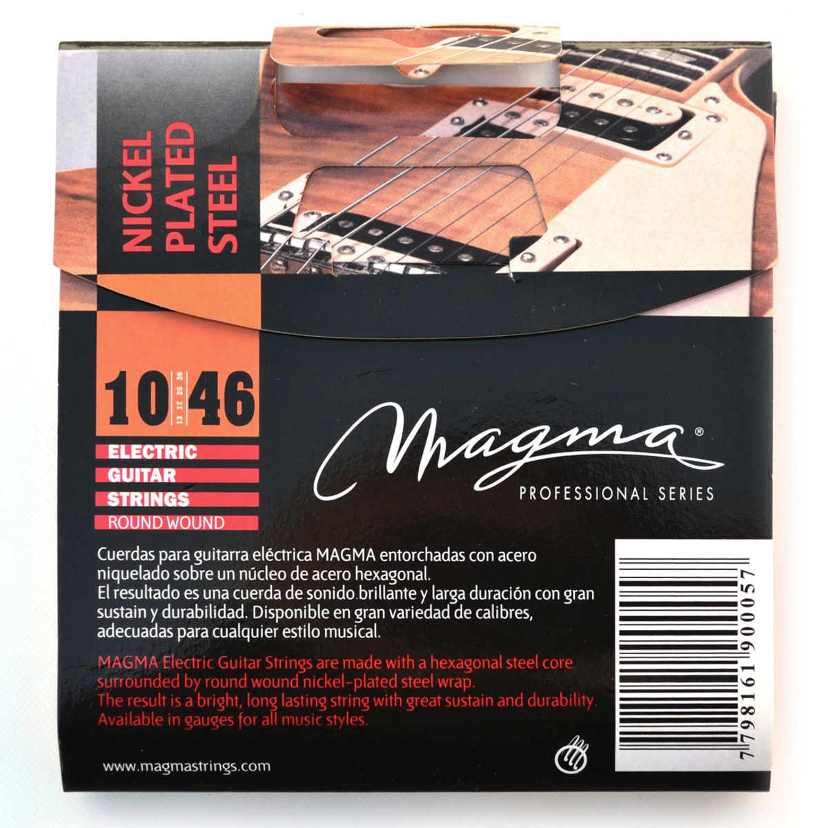MAGMA - Set Cuerdas Guitarra Eléctrica  GE140N Magma