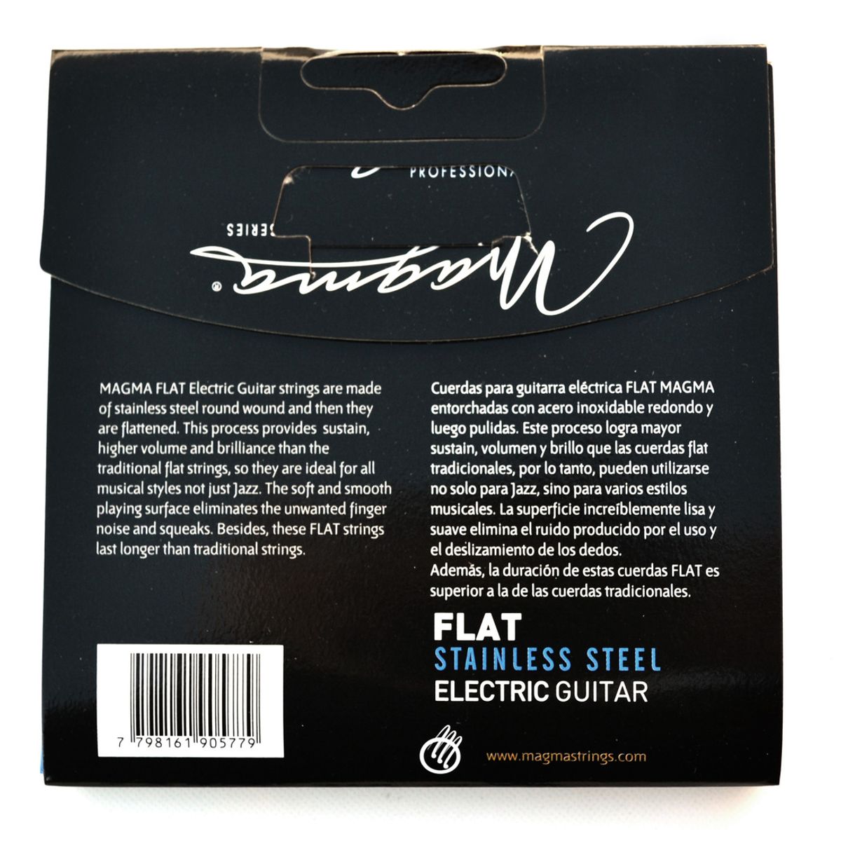 MAGMA - Set Cuerdas Guitarra Eléctrica  Flat GE160SF Magma